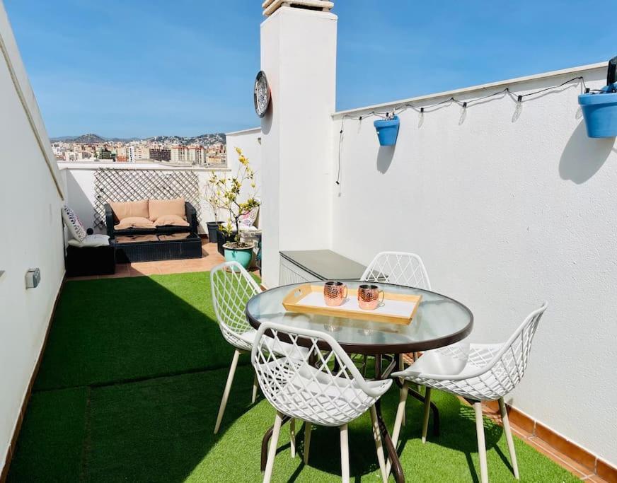 מאלגה Magnifique Duplex Avec Terrasse Proche De La Plage מראה חיצוני תמונה